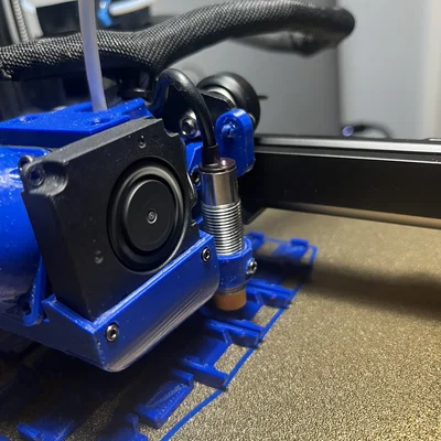 My Hero V7 - Anycubic Kobra Go - Gantry và ngàm ABL