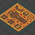 Dungeon Stencil – Bộ stencil ký hiệu vẽ map hầm ngục D&D - Thumbnail 13