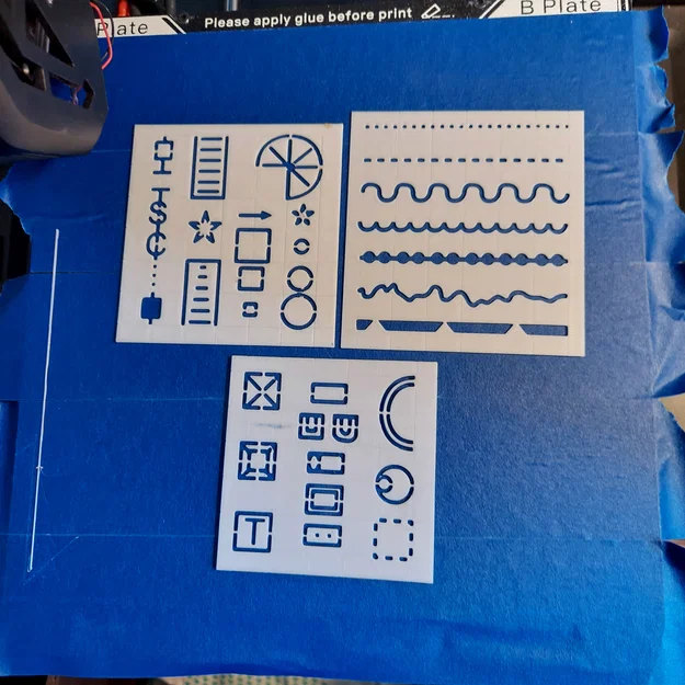 Dungeon Stencil – Bộ stencil ký hiệu vẽ map hầm ngục D&D - Image 15