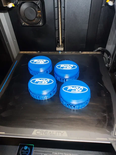 Nắp chụp mâm Ford 55 mm (Ford Rim cap 55 mm) - Image 3