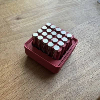 Gridfinity Magnet Holder 5mm Remix