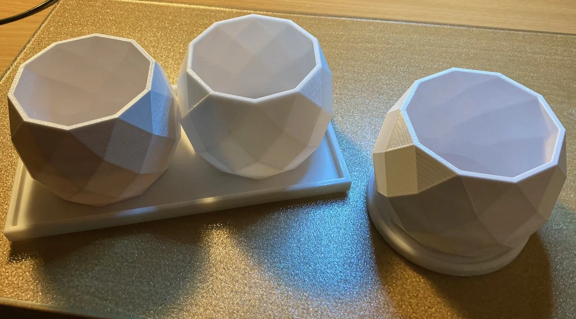 Planter #1 - Chậu/Planter hoạ tiết hình học - Image 2