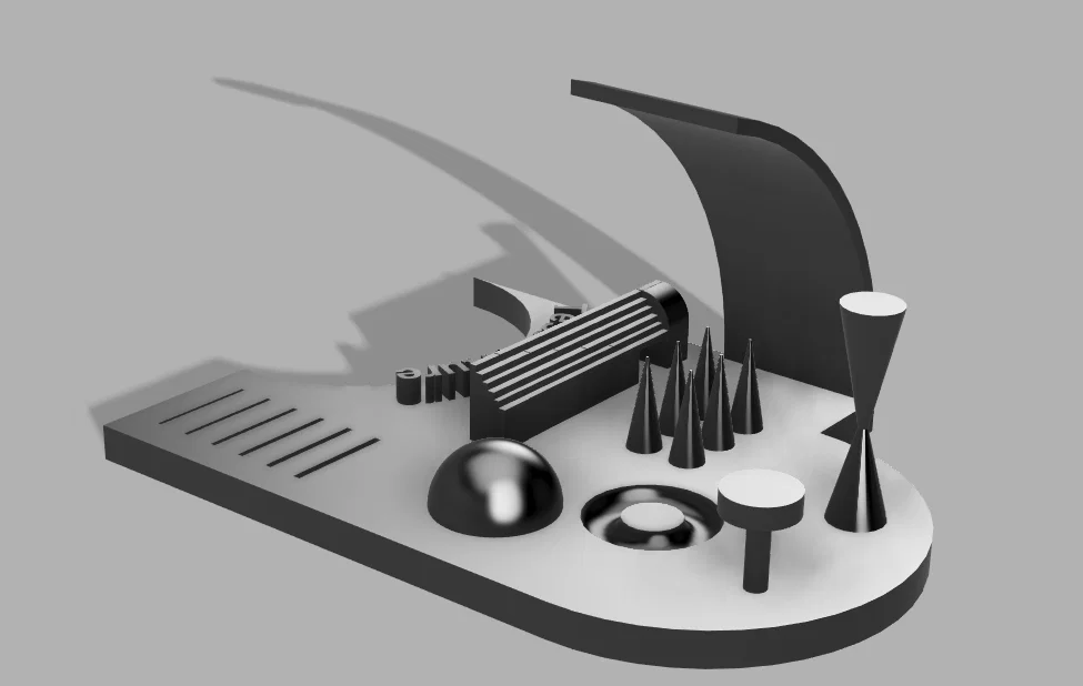 Mô hình kiểm tra hiệu chuẩn máy in 3D (Test Torture) - Image 2