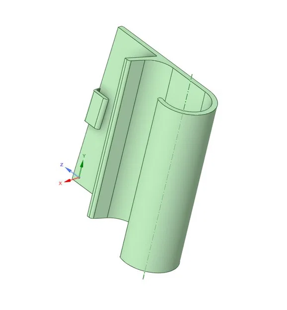 Tay nắm cửa cho máy in 3D Qidi Q1pro - Hai lựa chọn lắp đặt - Image 1