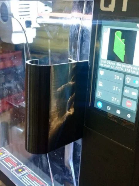 Tay nắm cửa cho máy in 3D Qidi Q1pro - Hai lựa chọn lắp đặt - Image 3