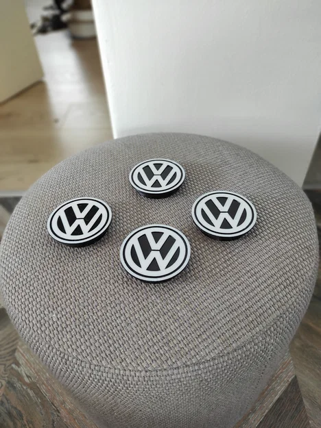 Nắp chụp mâm xe Volkswagen 53mm - Tự in 3D thẩm mỹ và tiết kiệm - Image 1