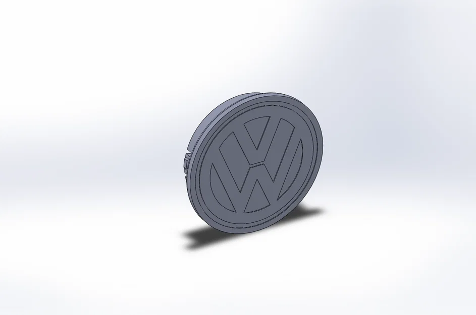Nắp chụp mâm xe Volkswagen 53mm - Tự in 3D thẩm mỹ và tiết kiệm - Image 2