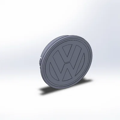 Nắp chụp mâm xe Volkswagen 53mm - Tự in 3D thẩm mỹ và tiết kiệm