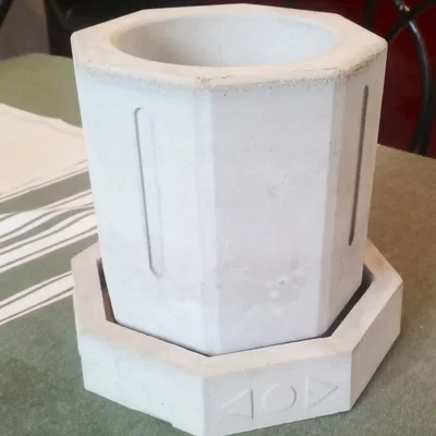 Khuôn xi măng & chậu cây (Pot & Cement mold)