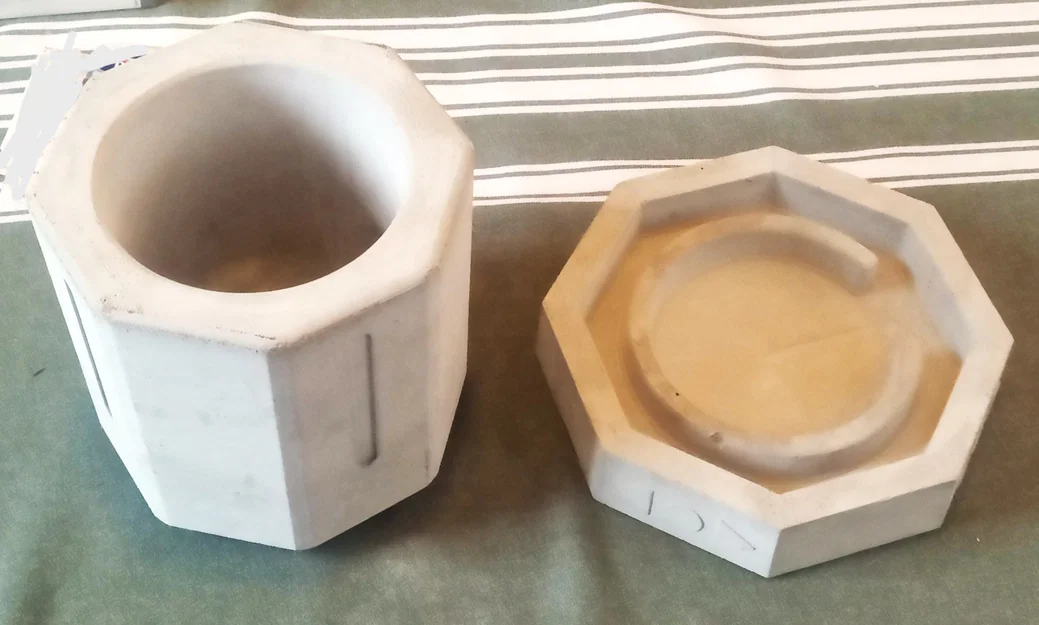 Khuôn xi măng & chậu cây (Pot & Cement mold) - Image 2