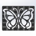 Khuôn Vẽ Con Bướm (Butterfly Drawing Template) - Thumbnail 3