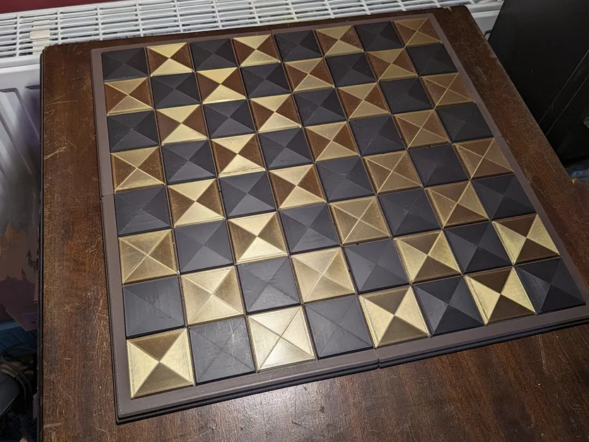 Bàn Cờ Vua Modular (Lắp Ghép) – Modular Chess Board - Image 1