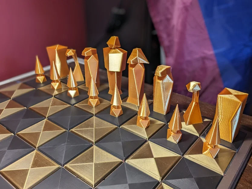 Bàn Cờ Vua Modular (Lắp Ghép) – Modular Chess Board - Image 2