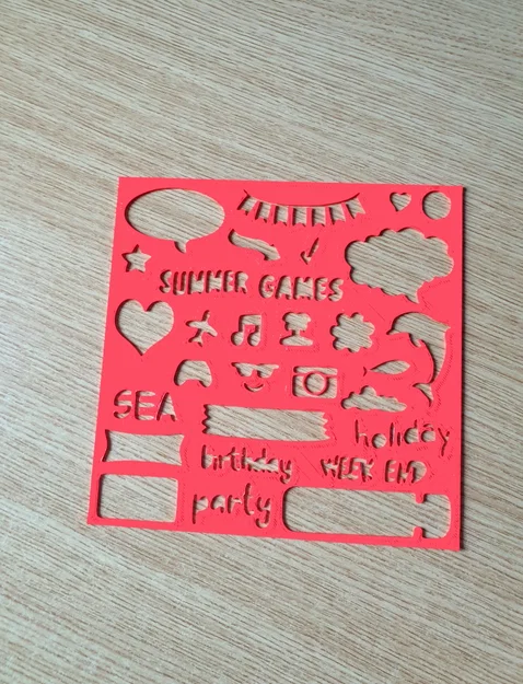 Stencil cho Scrapbooking - Image 2