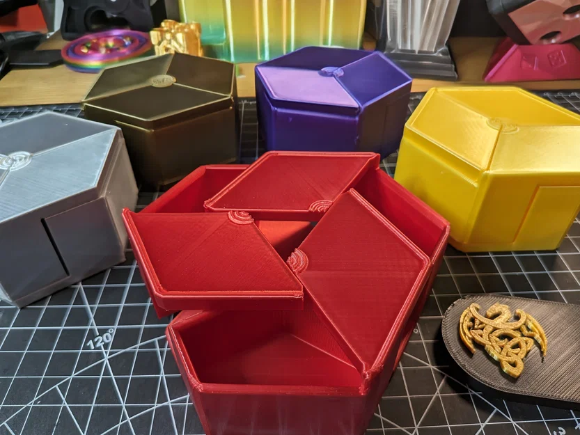 Hộp Lục Giác Trượt (Sliding Hex Box) - Image 2