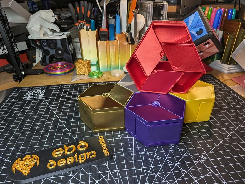 Hộp Lục Giác Trượt (Sliding Hex Box) - Image 5