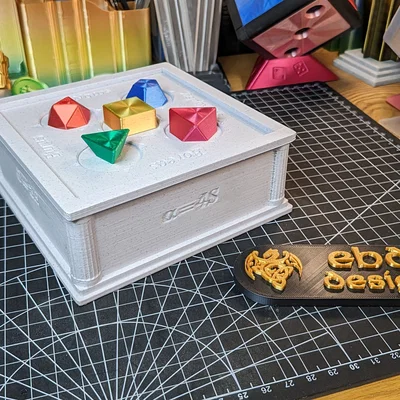 Hộp Puzzle “Jewels of Plato Puzzle Box”