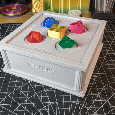 Hộp Puzzle “Jewels of Plato Puzzle Box”