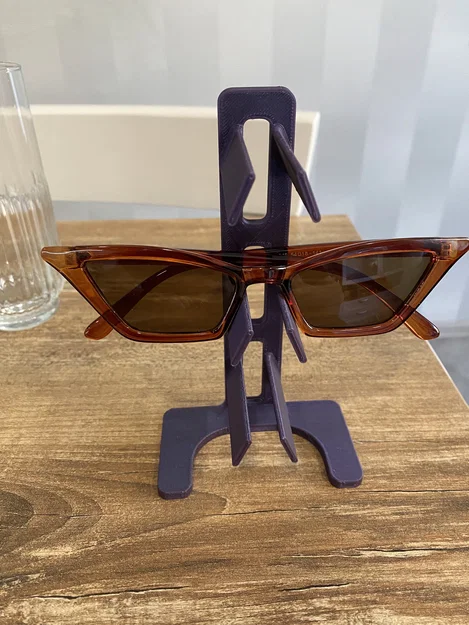 Kệ Đựng Mắt Kính Để Bàn In 3D (3 Ngăn Tiện Lợi) - Image 1