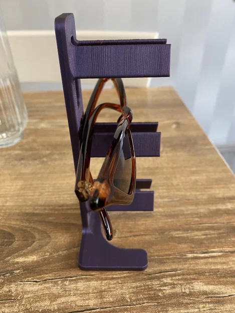 Kệ Đựng Mắt Kính Để Bàn In 3D (3 Ngăn Tiện Lợi) - Image 2