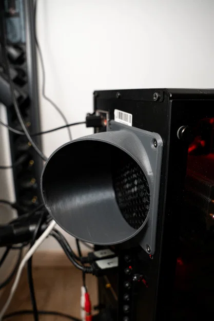 Ống dẫn gió quạt sau 120mm (120mm Rear fan duct) - Image 2