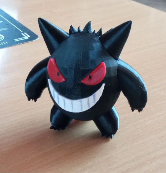 Mô hình Gengar Pokemon (figure) in 3D dạng lắp ráp hoặc bản full - Image 1