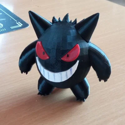 Mô hình Gengar Pokemon (figure) in 3D dạng lắp ráp hoặc bản full