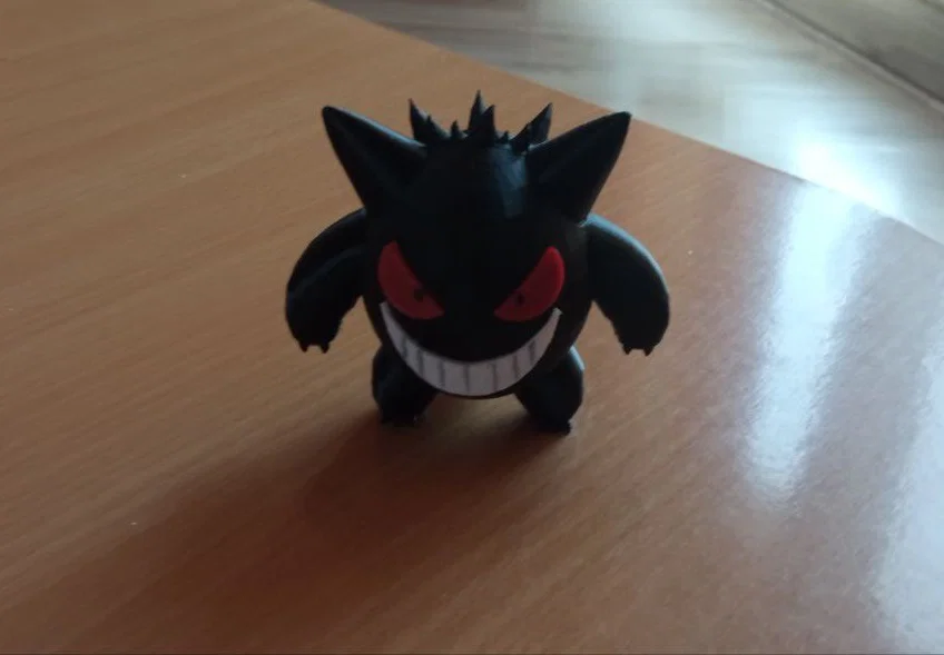 Mô hình Gengar Pokemon (figure) in 3D dạng lắp ráp hoặc bản full - Image 3