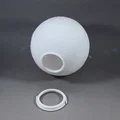 Đèn Mặt Trăng 100mm gắn trần cho bóng GU10 kèm vòng giữ - Thumbnail 3
