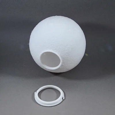 Đèn Mặt Trăng 100mm gắn trần cho bóng GU10 kèm vòng giữ
