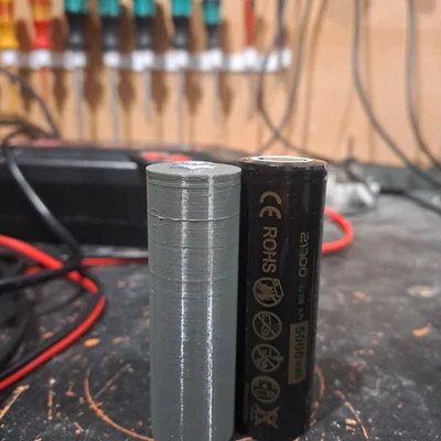 Adapter chuyển pin 18650 sang 21700 (kèm sleeve)