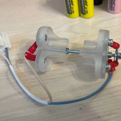 Bộ giữ pin 3S cho 18650/18500/18350 (đường kính 18mm)