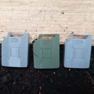 Bình xăng (Gas Canister) tỉ lệ 1:16 cho WPL RC Trucks