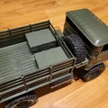 Thùng vũ khí & mô hình AK 47 tỉ lệ 1/16 cho xe WPL Trucks - Thumbnail 4