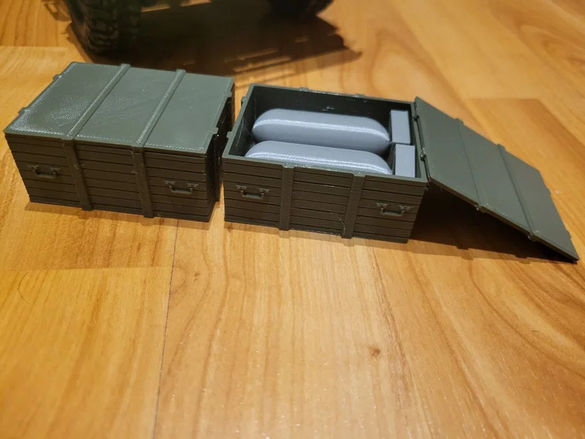 Thùng vũ khí kèm bom máy bay tỉ lệ 1:16 cho WPL RC Trucks - Image 6