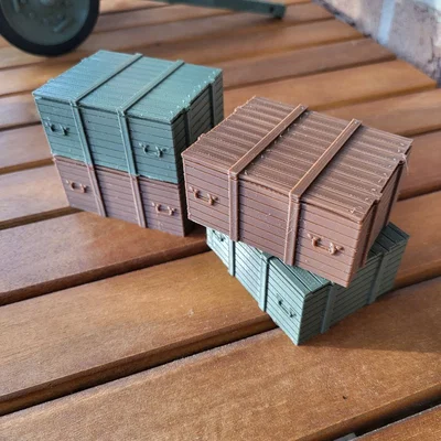 Thùng vũ khí kèm đạn pháo tỉ lệ 1:16 cho WPL RC Trucks