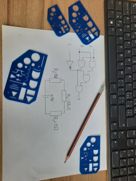 Template Sơ Đồ Điện (Electrical Diagrams Template) - Image 1