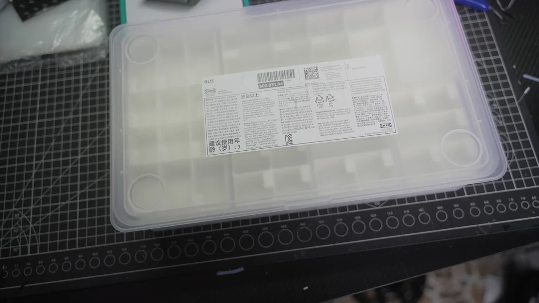 Khay chia ngăn 3D cho hộp IKEA GLIS - Giải pháp lưu trữ ốc vít thông minh - Image 3