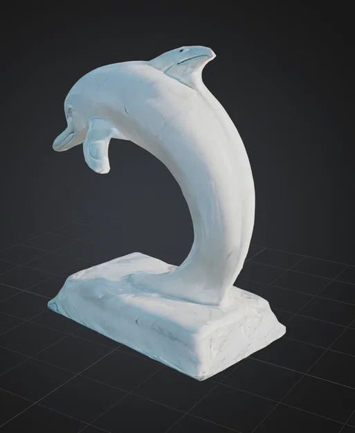 Mô Hình Tượng Cá Heo Nghệ Thuật (Delfin Statur) In 3D Độc Đáo - Image 2