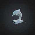 Mô Hình Tượng Cá Heo Nghệ Thuật (Delfin Statur) In 3D Độc Đáo - Thumbnail 4