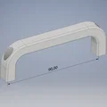 Tay nắm cửa 90mm (Handle 90mm) dùng ốc M4 - Thiết kế in 3D bền đẹp - Thumbnail 1