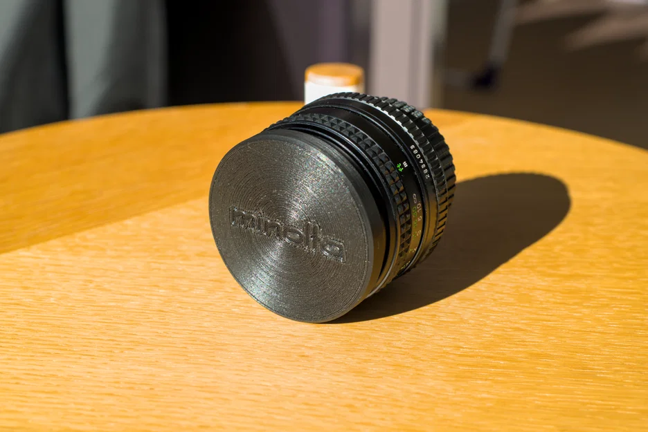 Nắp đậy trước Minolta MD Rokkor 50mm 1:1.7 – Ø55mm - Image 2