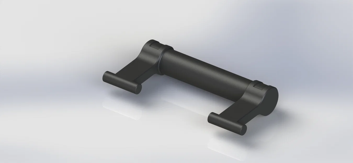 Tay cầm thay thế thùng đồ nghề Milwaukee Tool Case Handel (in 3D) - Image 2