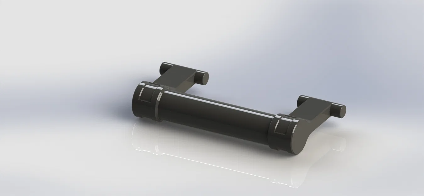 Tay cầm thay thế thùng đồ nghề Milwaukee Tool Case Handel (in 3D) - Image 4