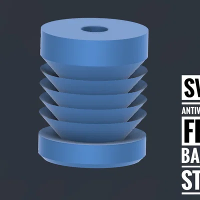 Chân chống rung TPU cho Sovol SV08 kiểu “Bambu Style”