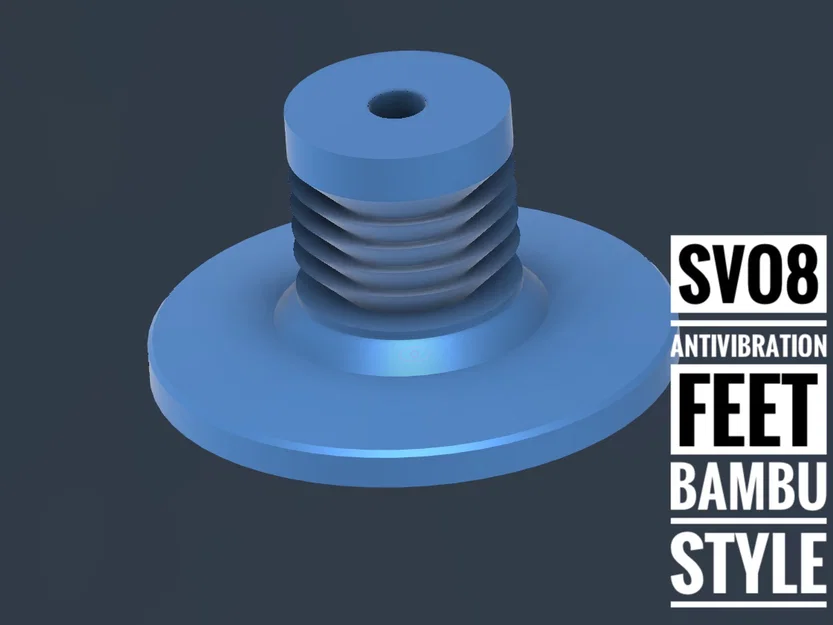 Chân chống rung TPU cho Sovol SV08 kiểu “Bambu Style” - Image 6