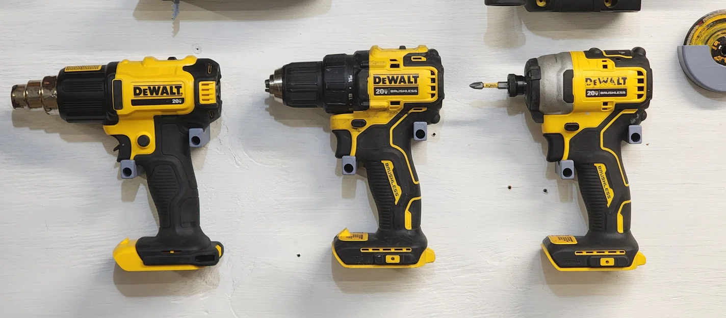 Ngàm treo tường tối giản cho Dewalt Drill / Impact / Heat gun - Image 1