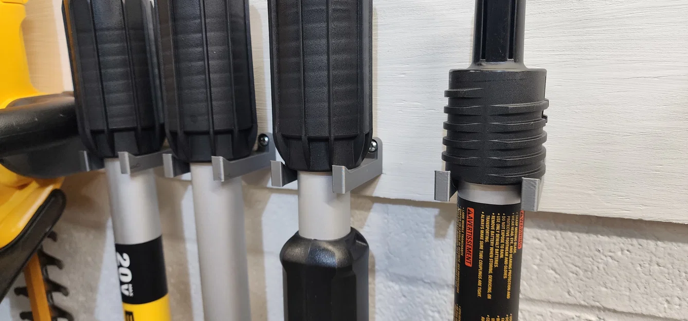 Giá treo tường cho Dewalt Pole Saw, Hedge Trimmer và Extension - Image 3
