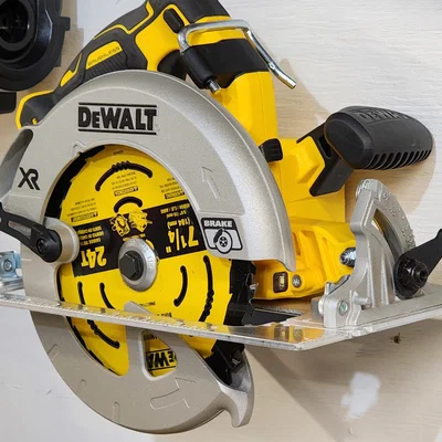 Giá treo tường ẩn cho cưa đĩa Dewalt 7 1/4 (Bản cập nhật)