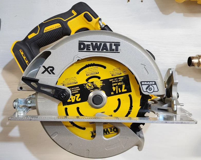 Giá treo tường ẩn cho cưa đĩa Dewalt 7 1/4 (Bản cập nhật) - Image 2
